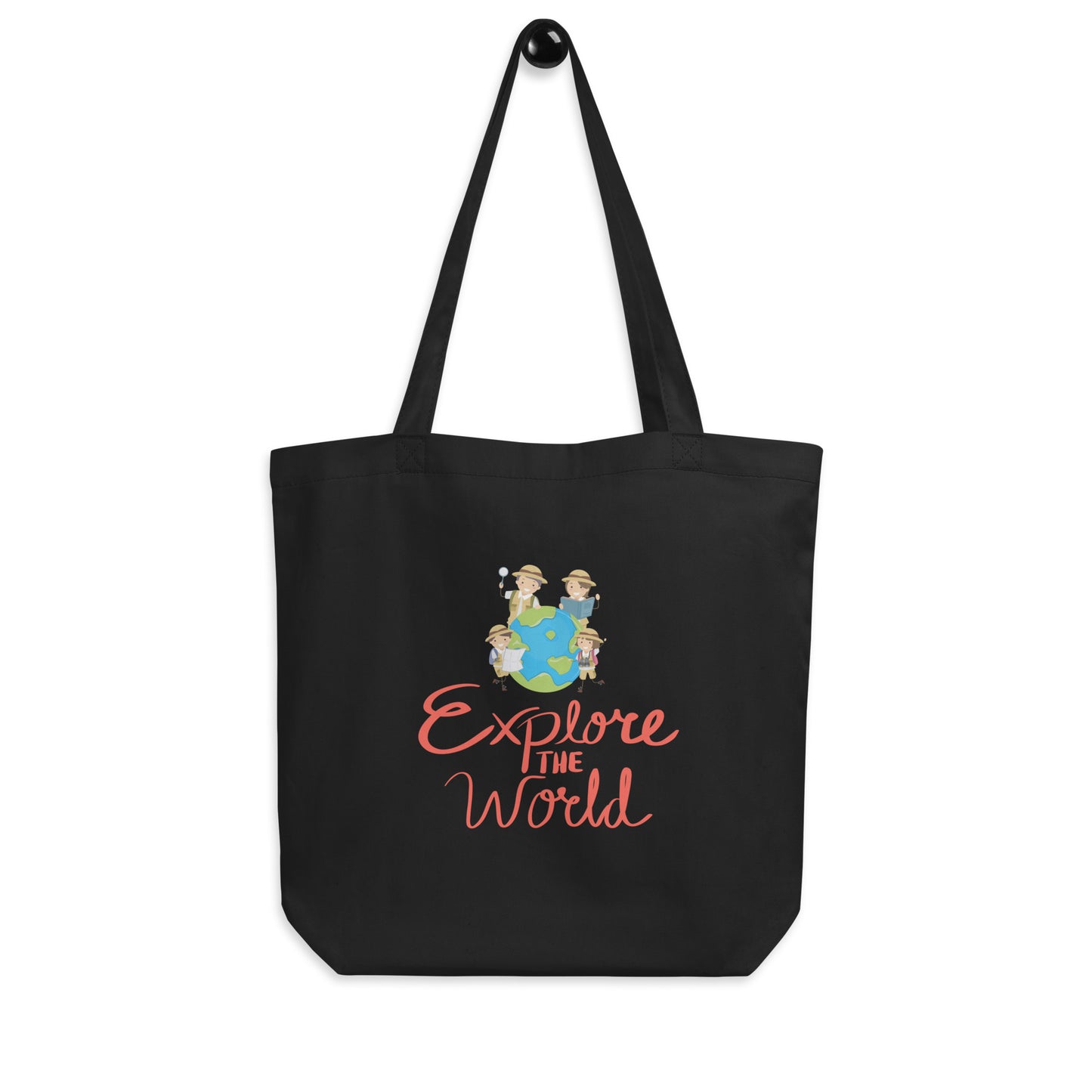 Elegant Artsy Travel the World Eco Tote Bag