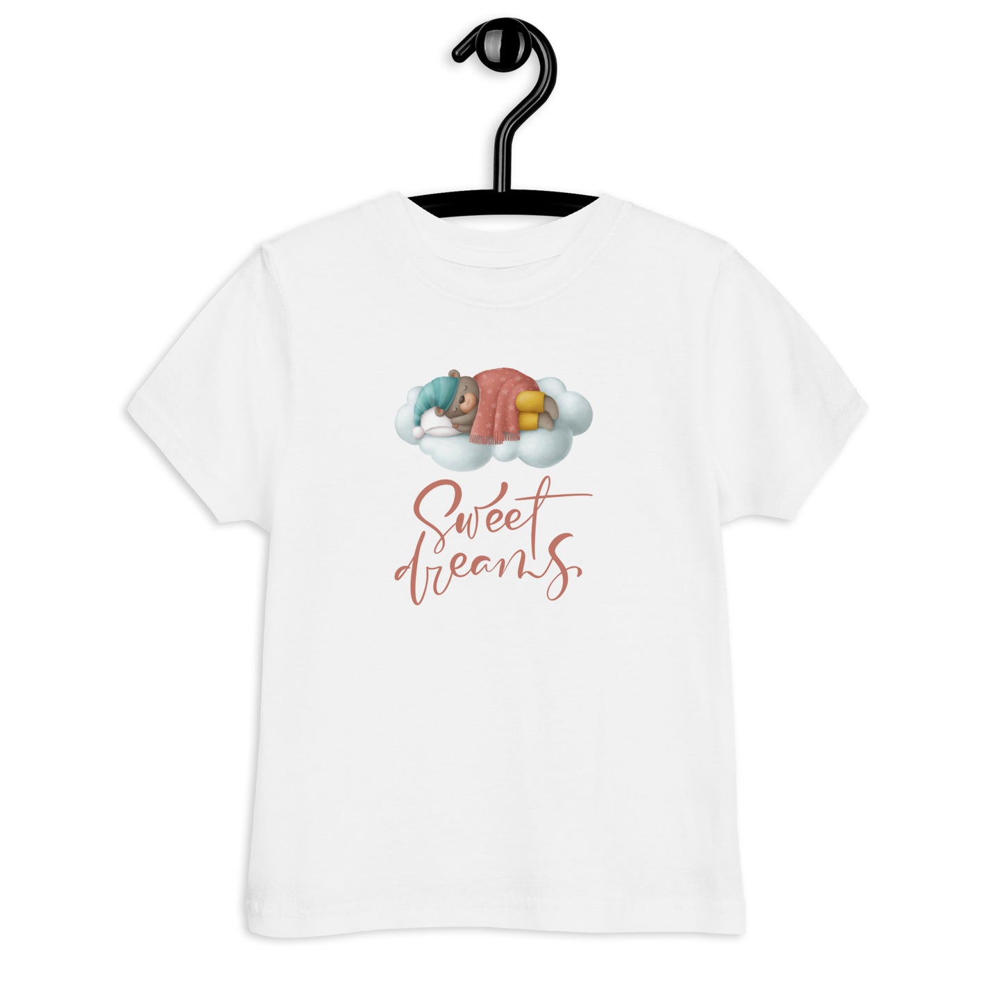 Unisex Toddler Jersey T-shirt Sweet Dreams. Printed Front & Back!