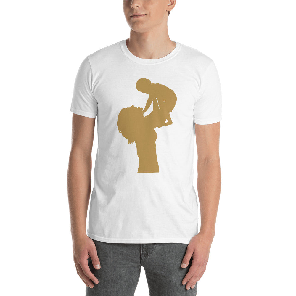 Mother Playing with Child Short-Sleeve Unisex T-Shirt