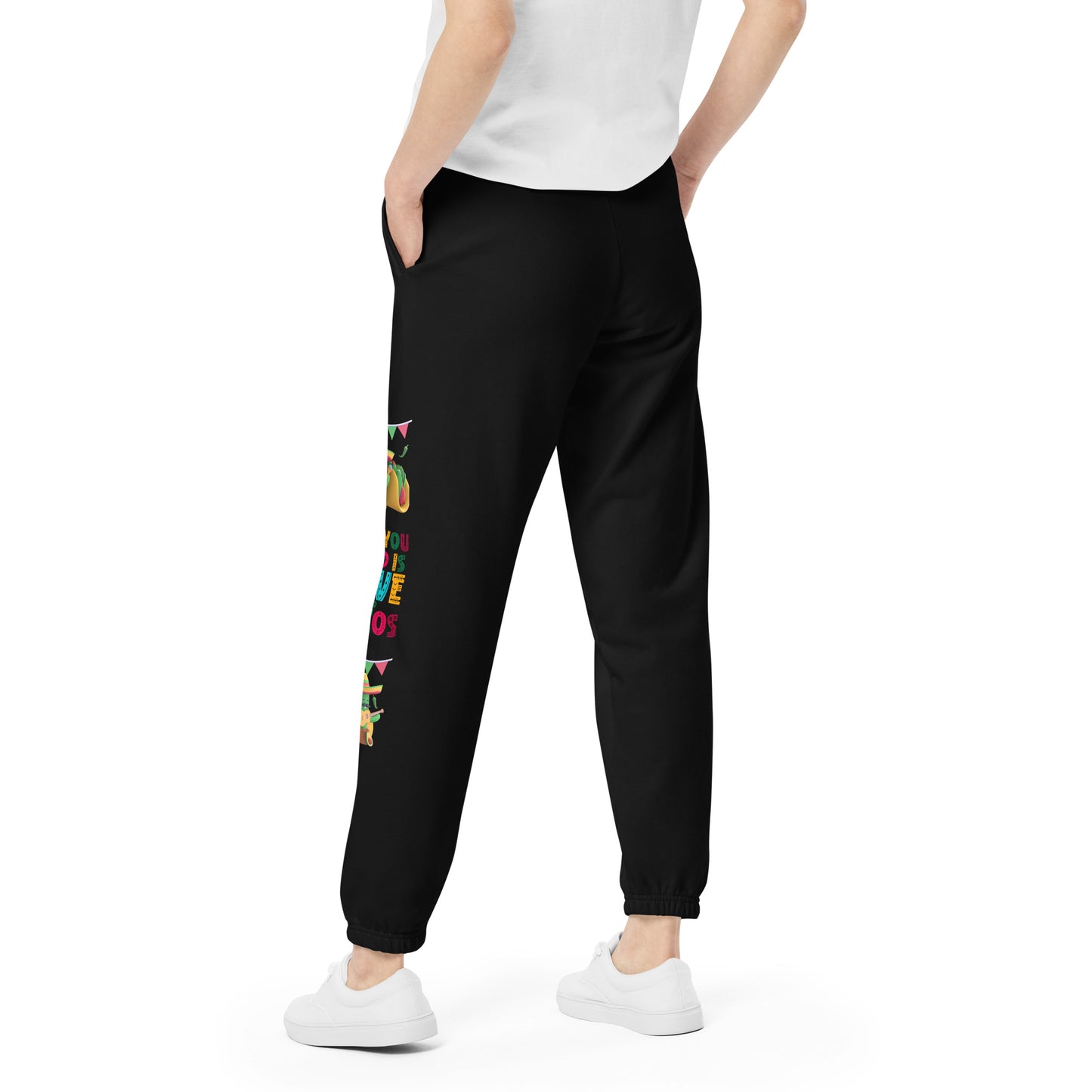 Spicy Serenades: Musical Chili Pepper and Cactus Unisex Sweatpants - Raining Gifts Exclusive!