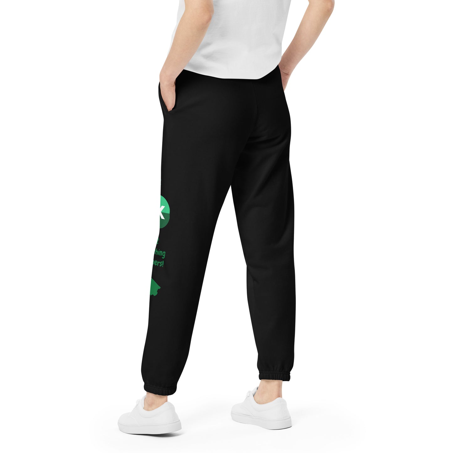 Mathematical Maestro Unisex Comfort Sweatpants - 'I Excel at Crunching Numbers!' by Raining Gifts Design