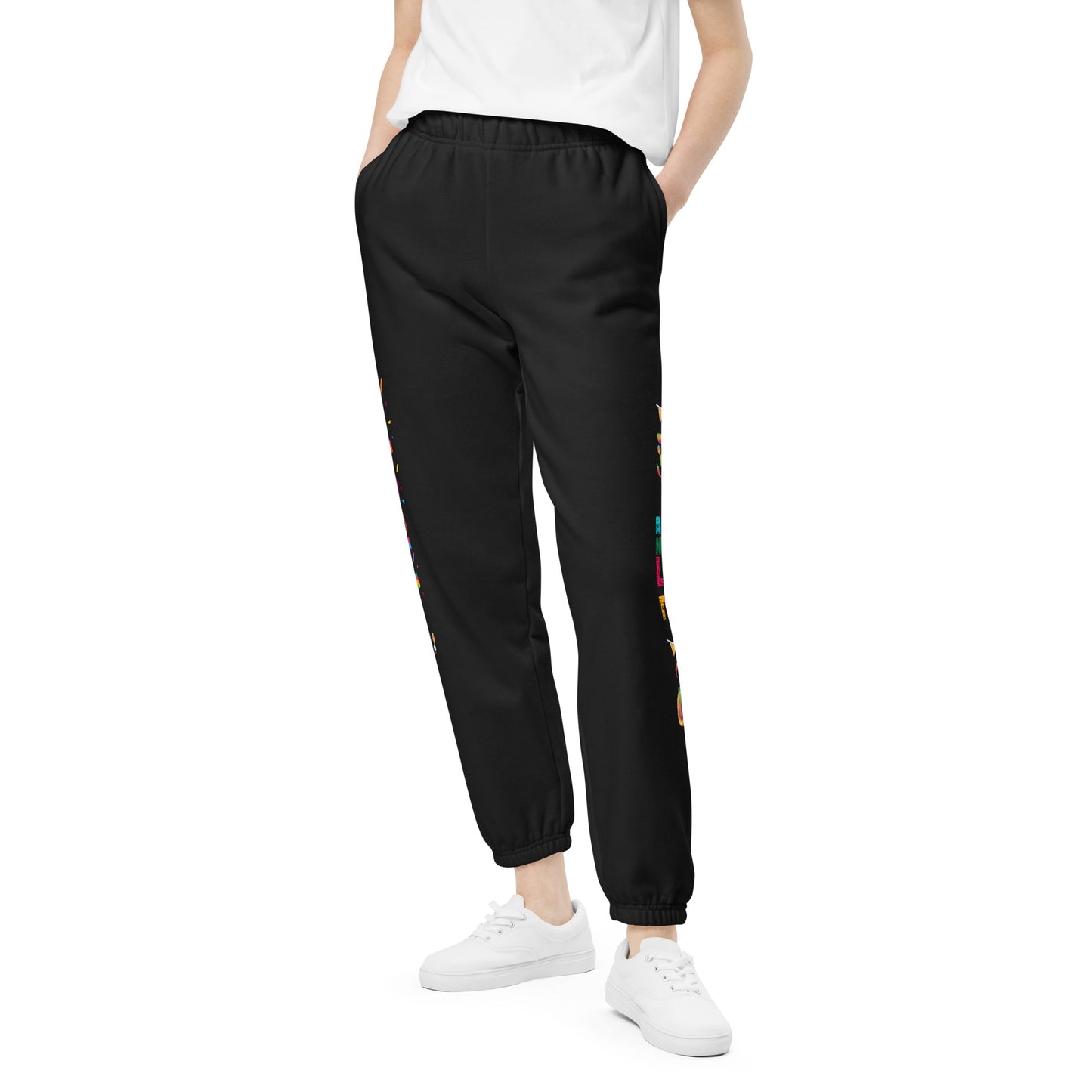 Spicy Serenades: Musical Chili Pepper and Cactus Unisex Sweatpants - Raining Gifts Exclusive!