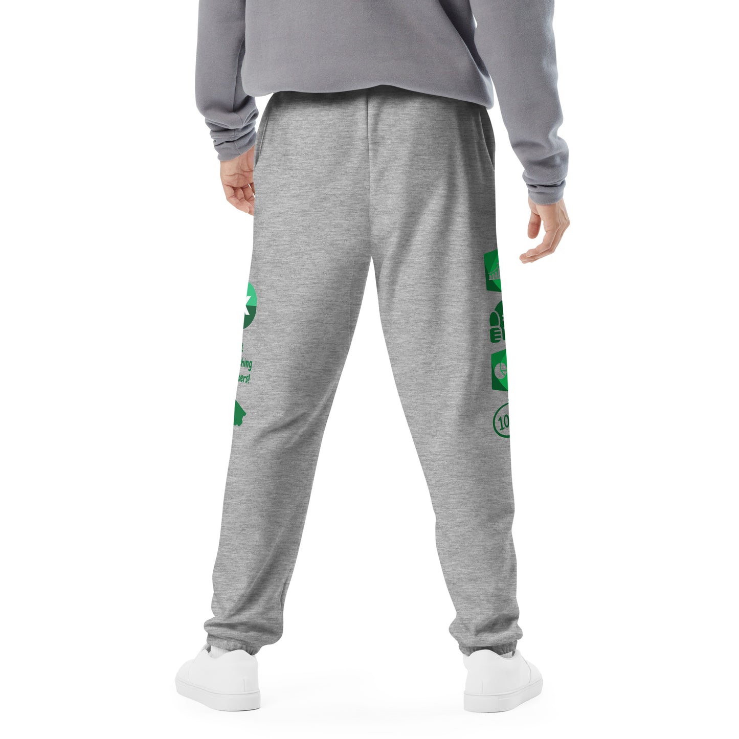 Mathematical Maestro Unisex Comfort Sweatpants - 'I Excel at Crunching Numbers!' by Raining Gifts Design