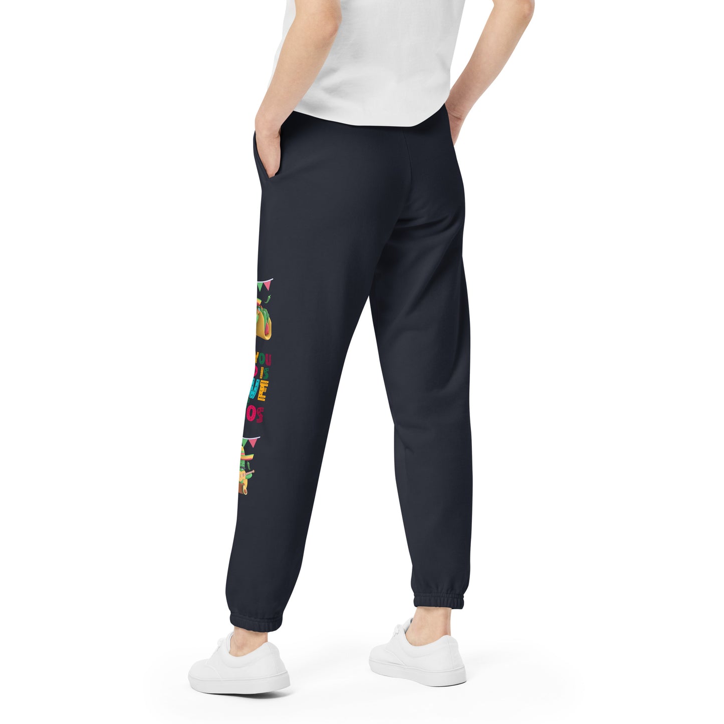 Spicy Serenades: Musical Chili Pepper and Cactus Unisex Sweatpants - Raining Gifts Exclusive!