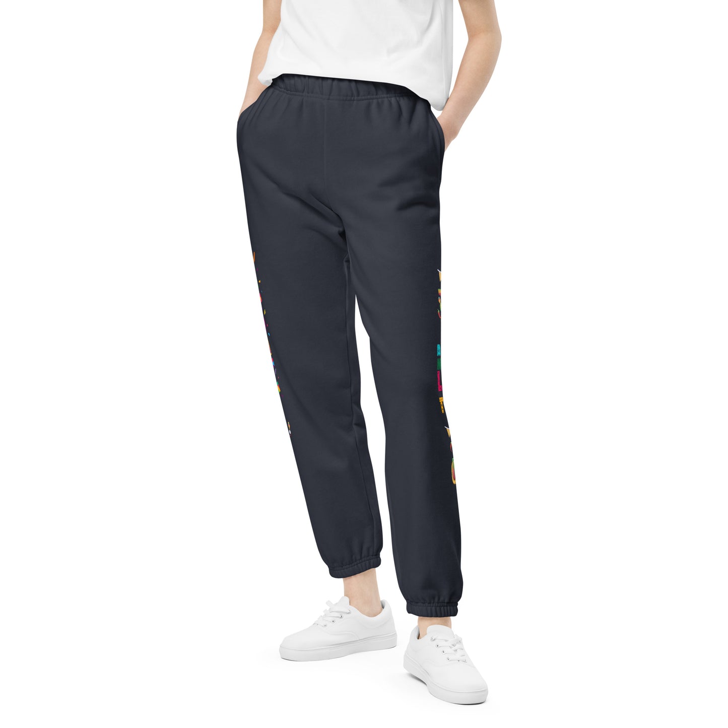 Spicy Serenades: Musical Chili Pepper and Cactus Unisex Sweatpants - Raining Gifts Exclusive!