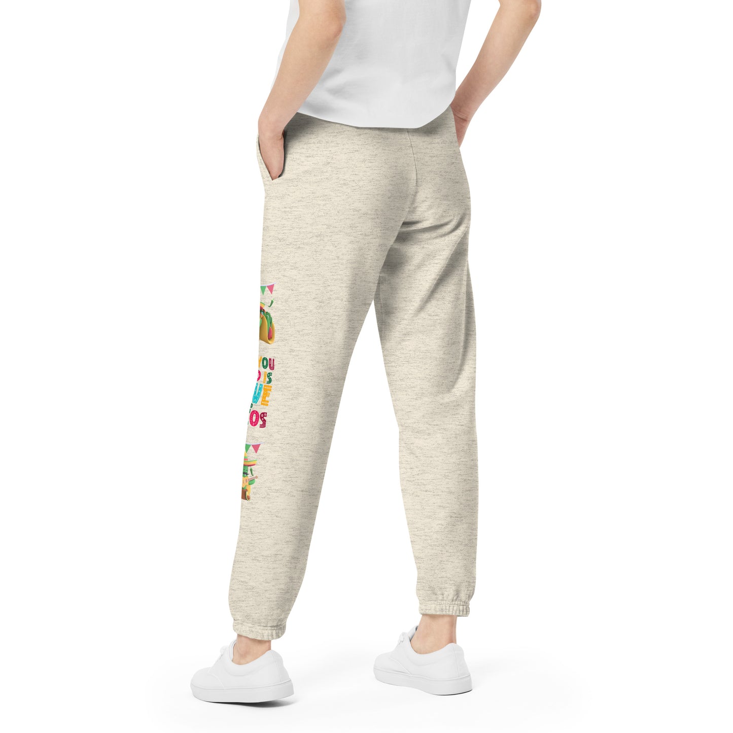 Spicy Serenades: Musical Chili Pepper and Cactus Unisex Sweatpants - Raining Gifts Exclusive!