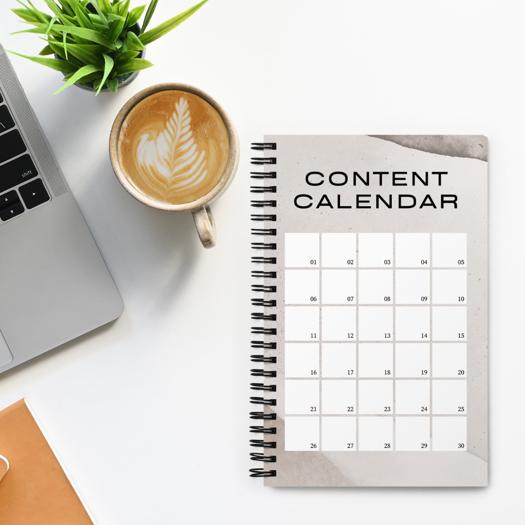 Bullet Journal Content Calendar Notebook