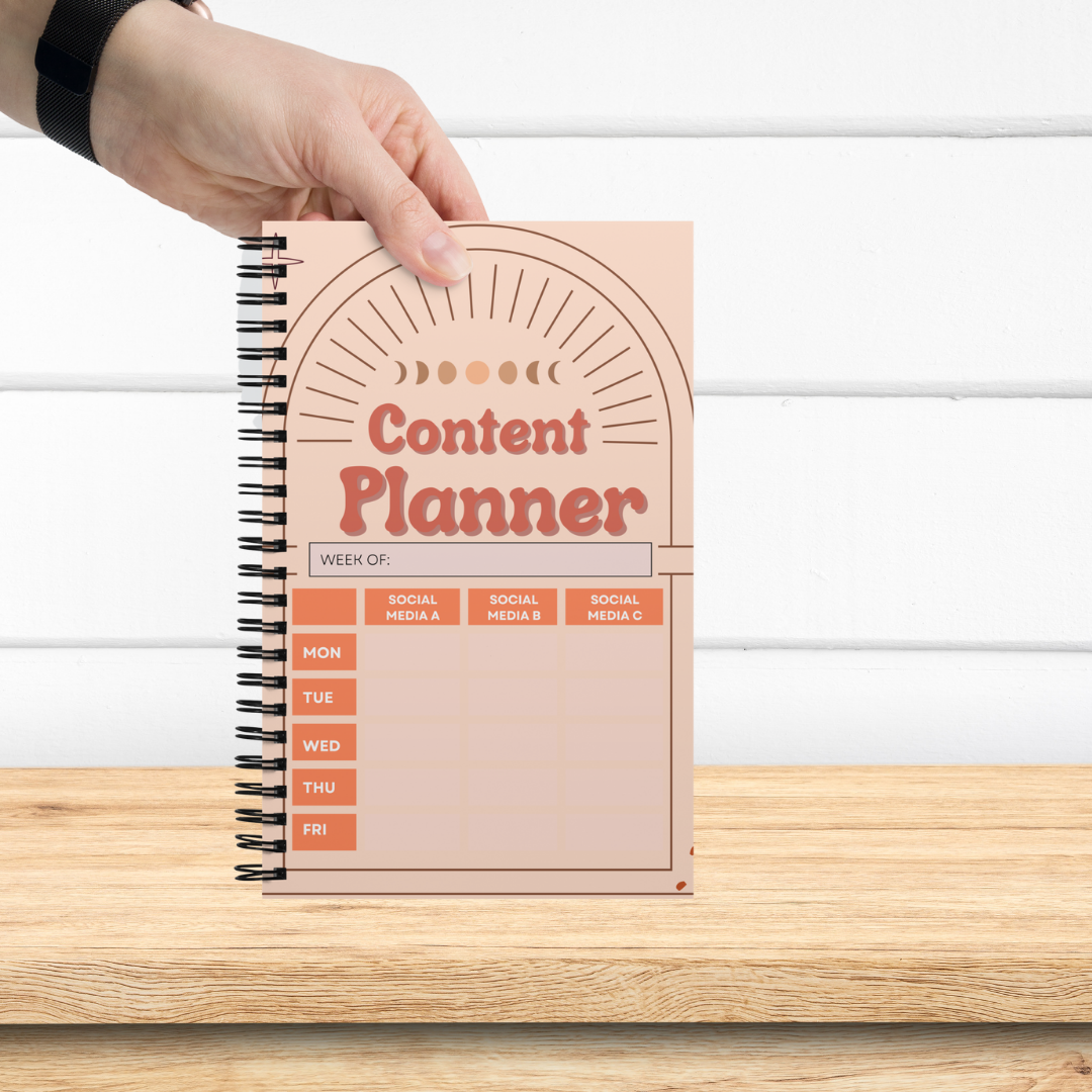 Bullet Journal Content Planner Notebook