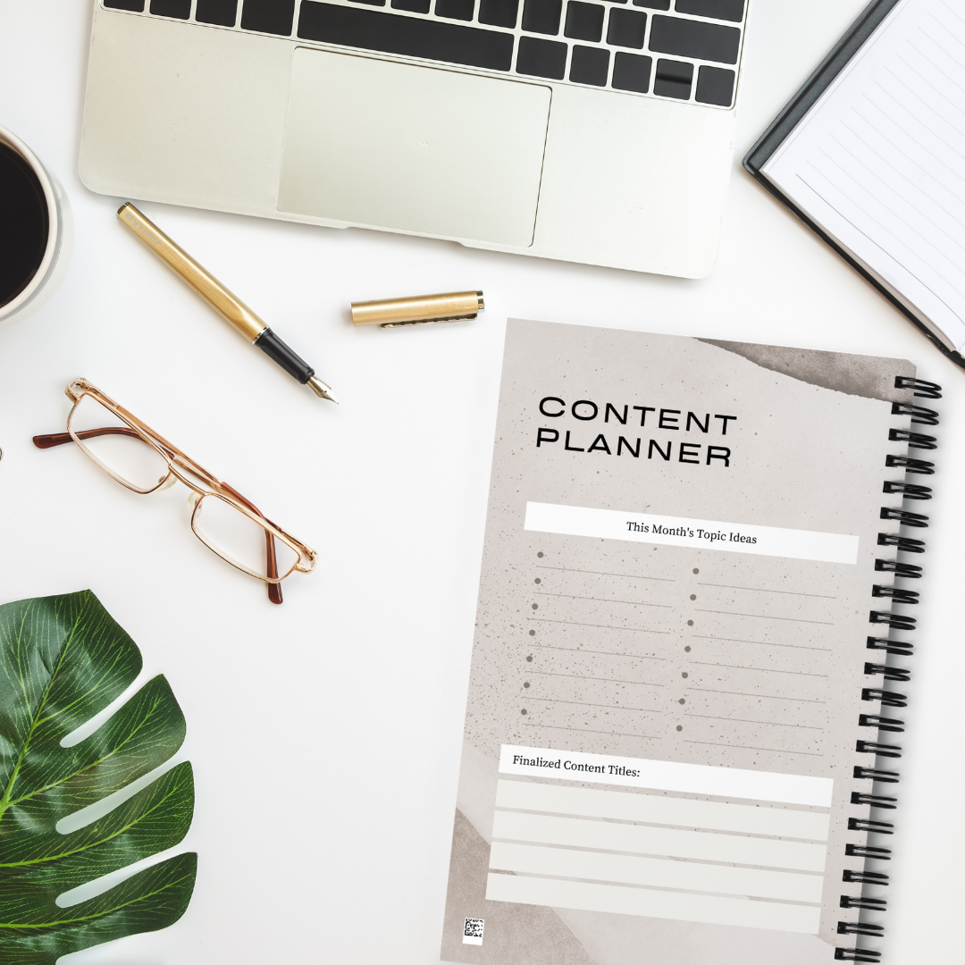 Daily Bullet Content Planner Notebook