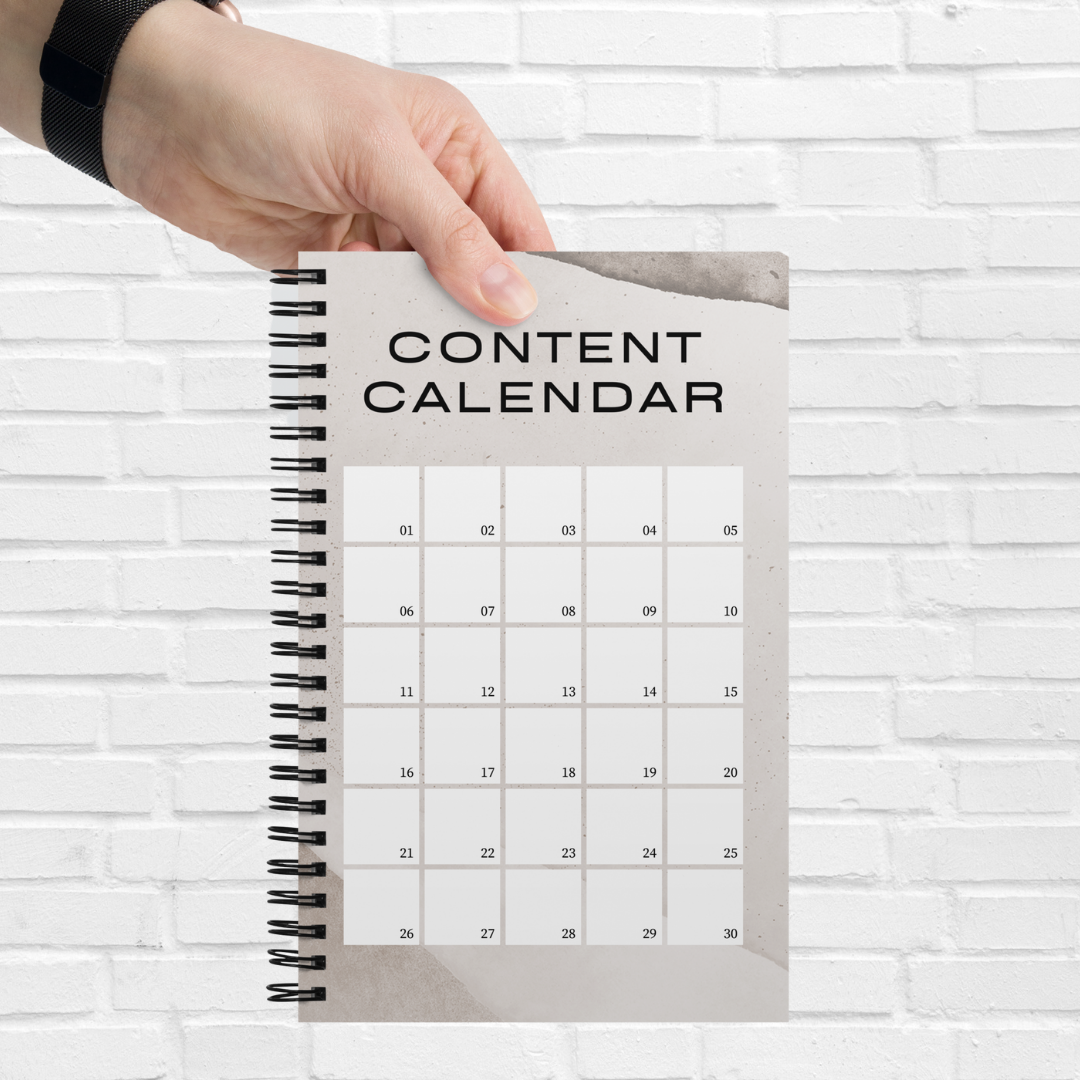 Bullet Journaling for Beginners Content Calendar Notebook