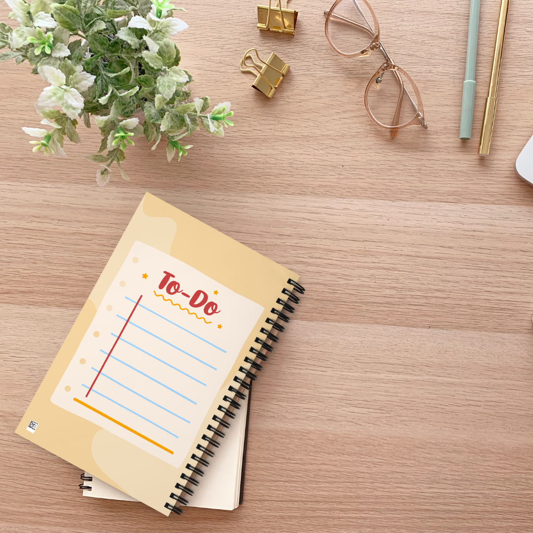 Dotted Journal To Do Content Panner Notebook