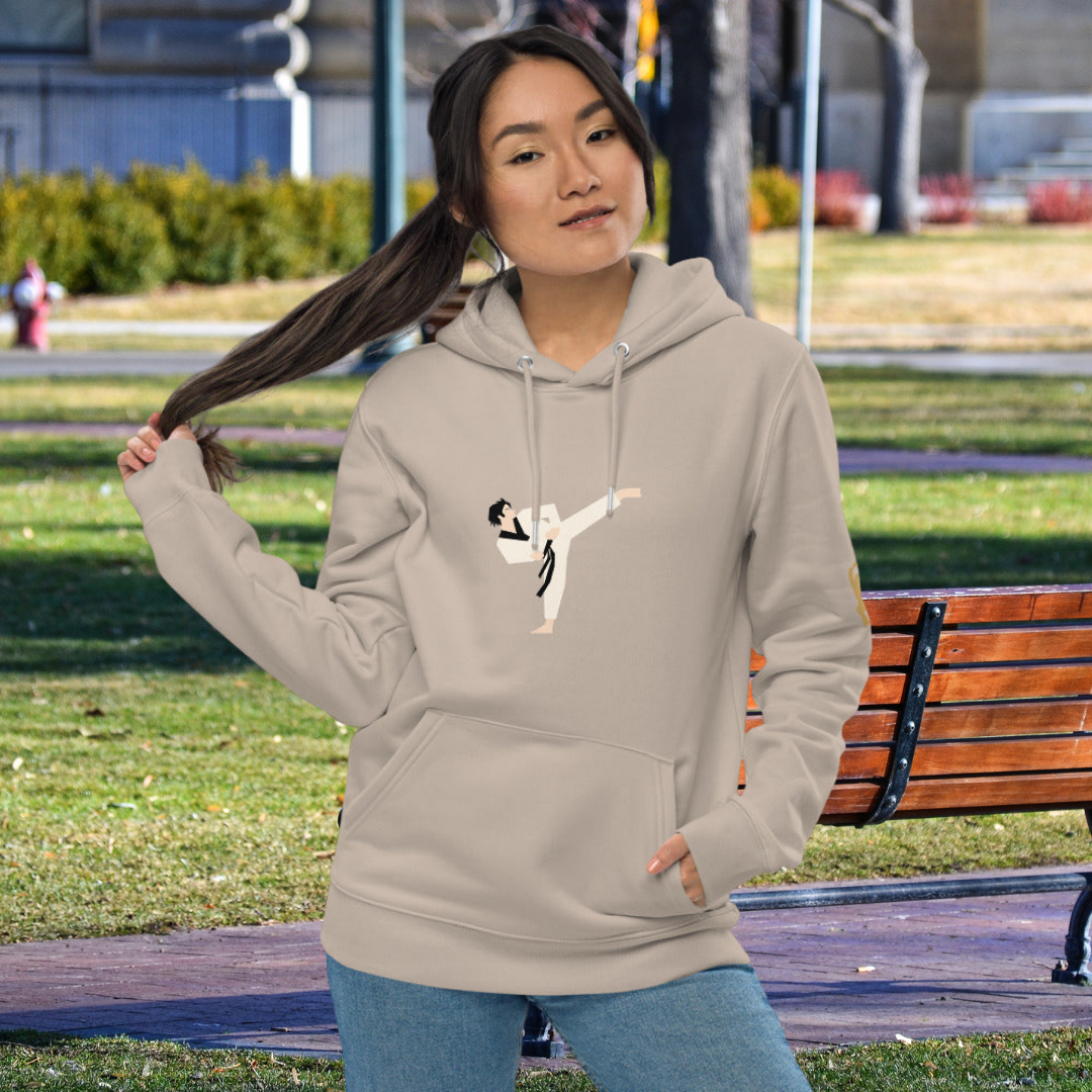 Martial Arts Fighter Unisex Essential Eco Hoodie
