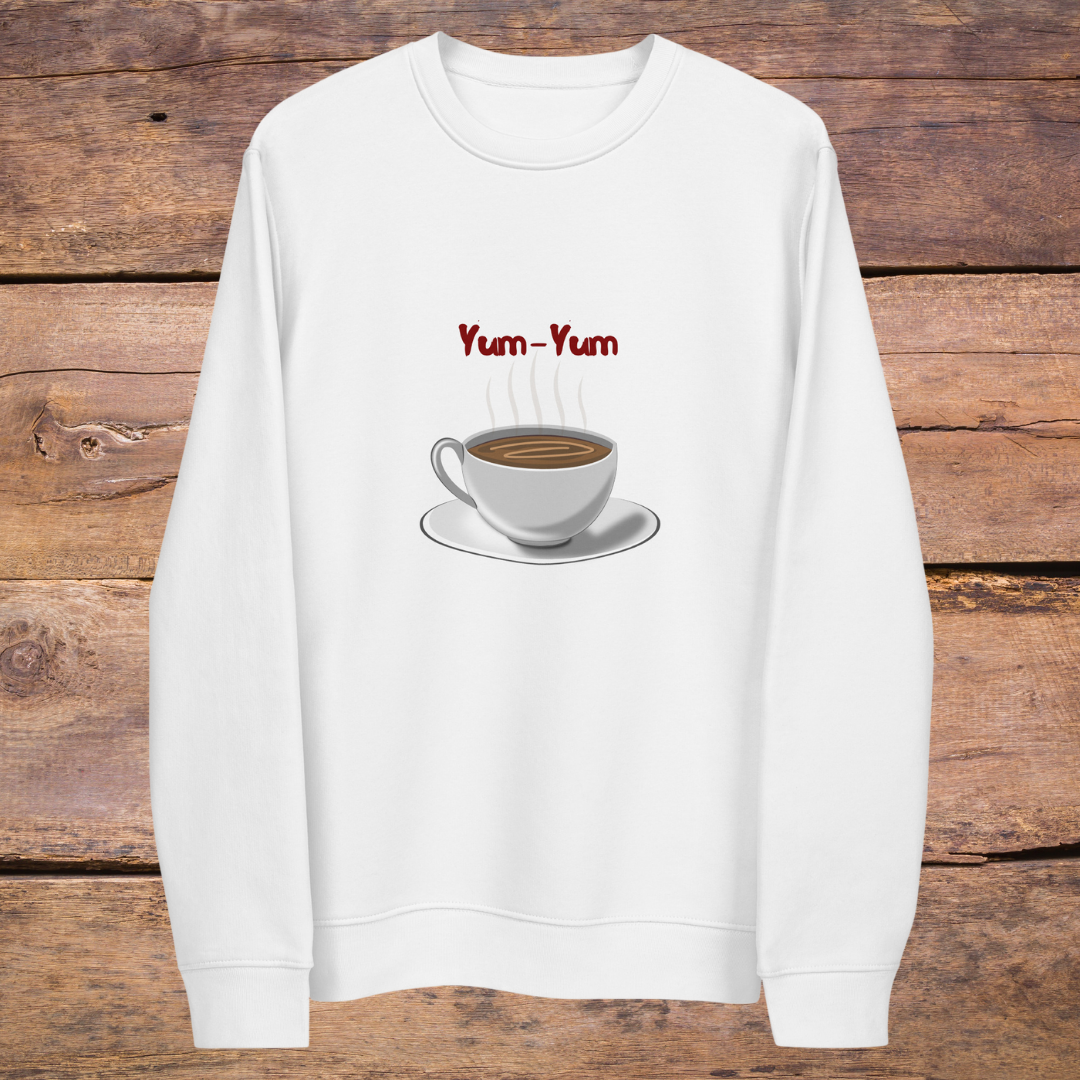 Unisex Eco-Friendly Sweatshirt Cup of Coffee