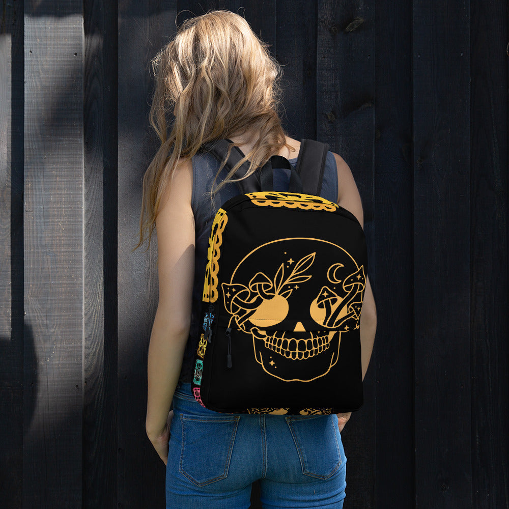 Artsy Halloween & Day of the Dead Backpack