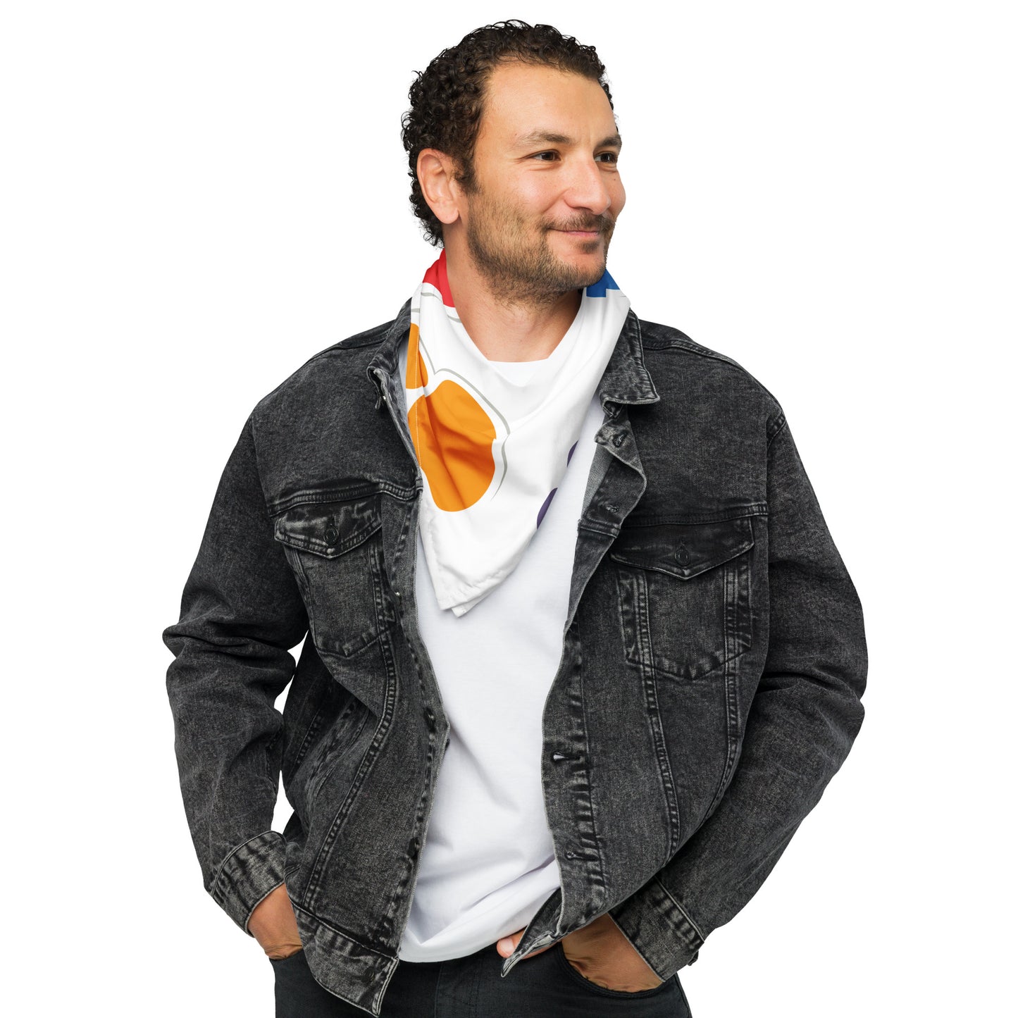 Get Your Paws on our All-Over Print Bandana - Perfect for Pet Lovers and Their Furry Friends!