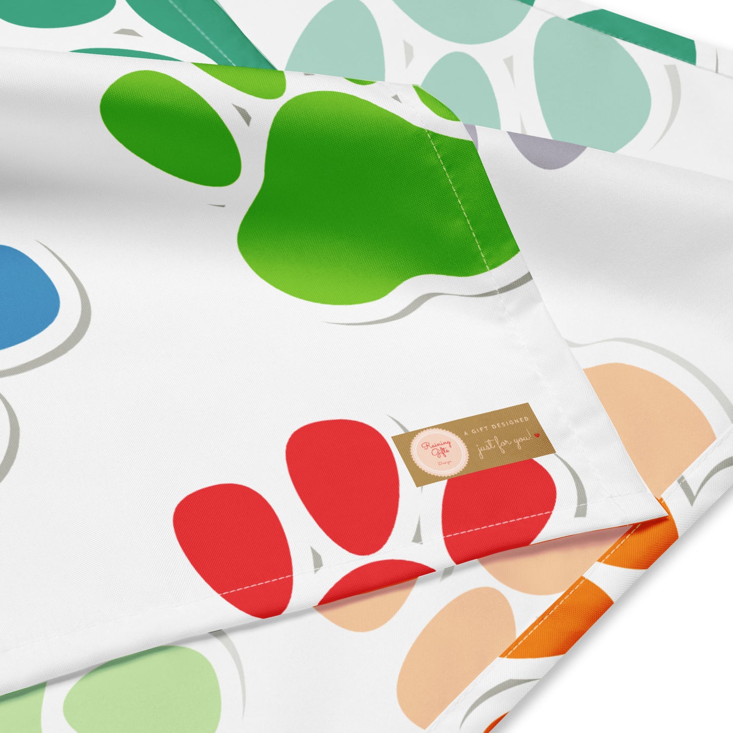 Get Your Paws on our All-Over Print Bandana - Perfect for Pet Lovers and Their Furry Friends!