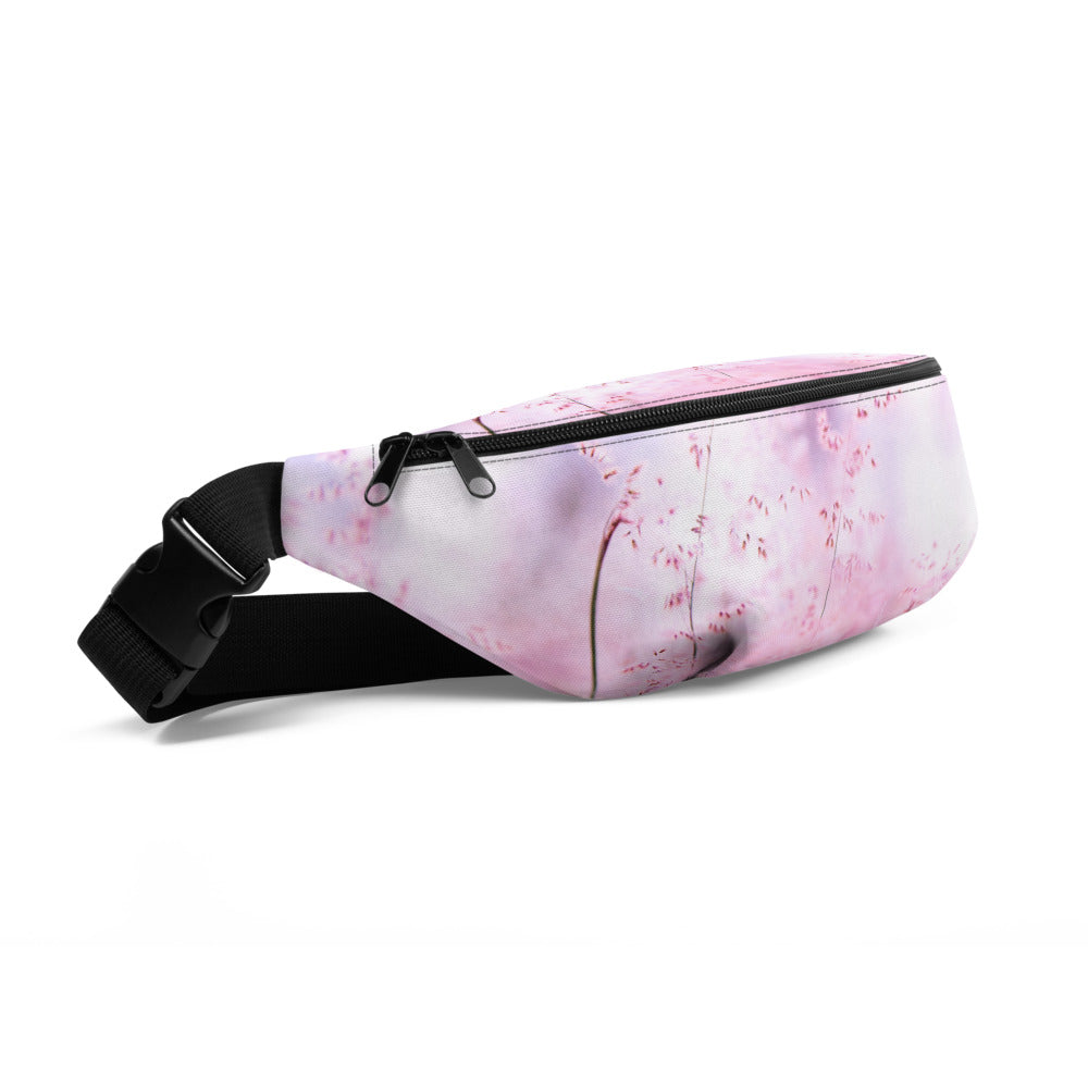 Fanny Pack Pink Flowers