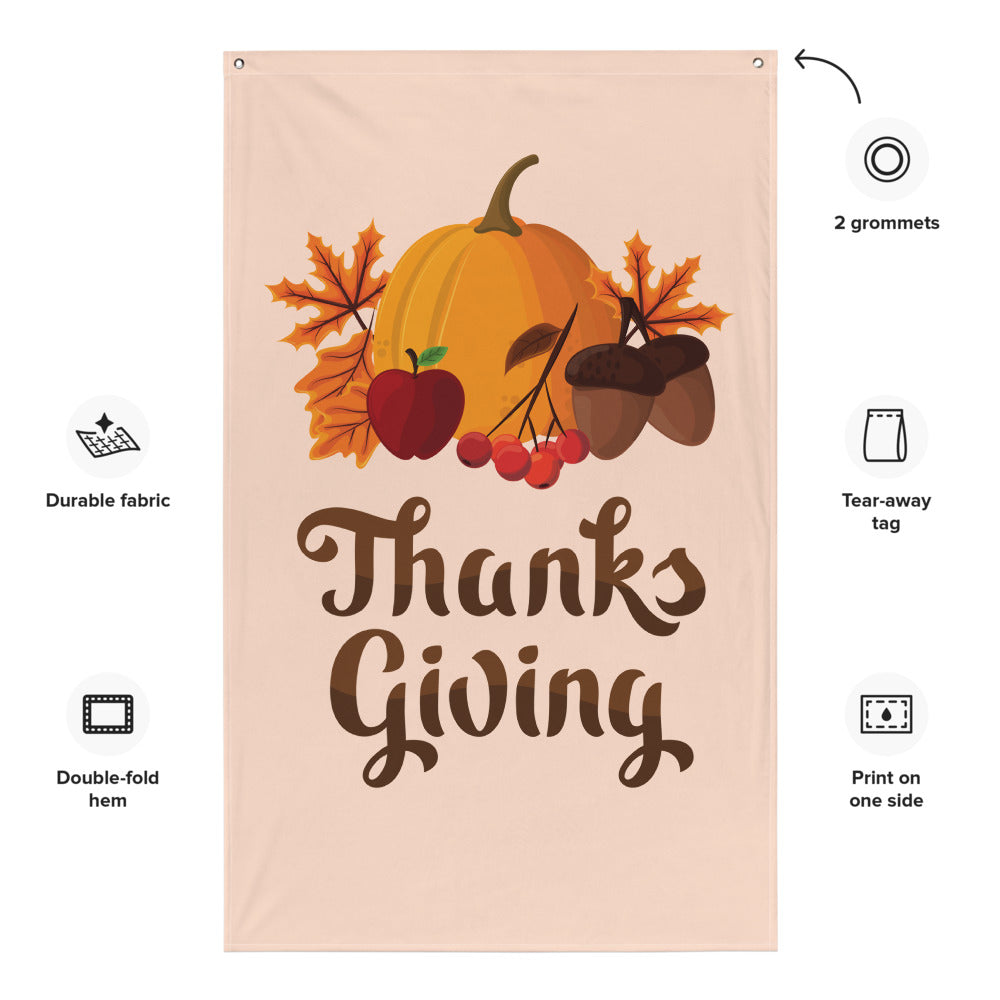 Thanksgiving Flag Product Specifications