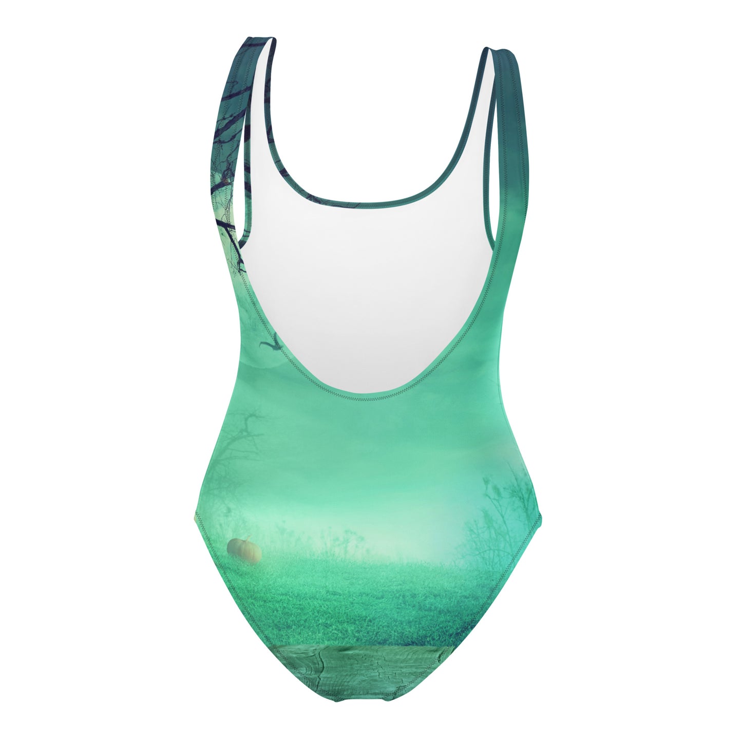 One-Piece Halloween Design Swimsuit