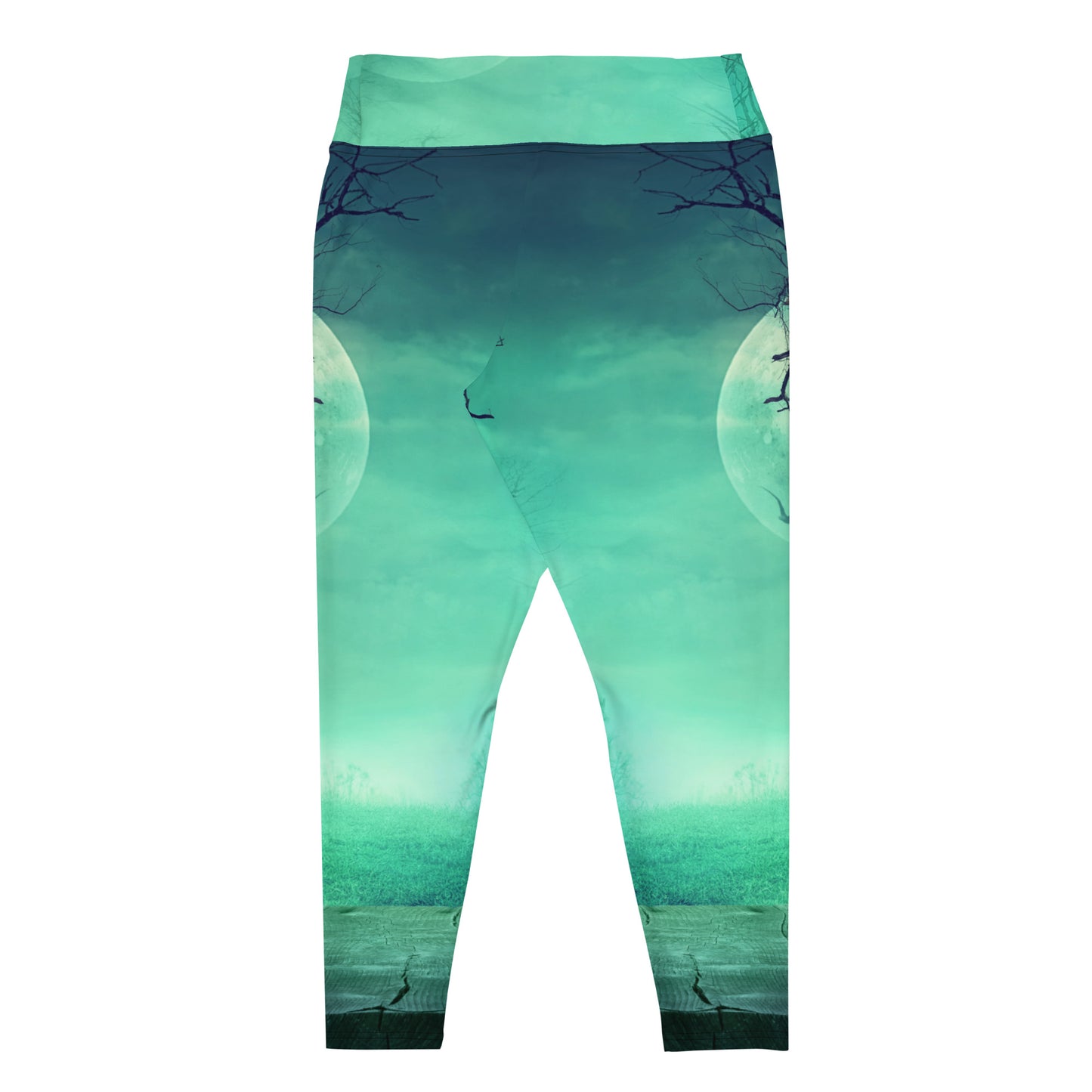 All-Over Print Plus Size Halloween Design Leggings