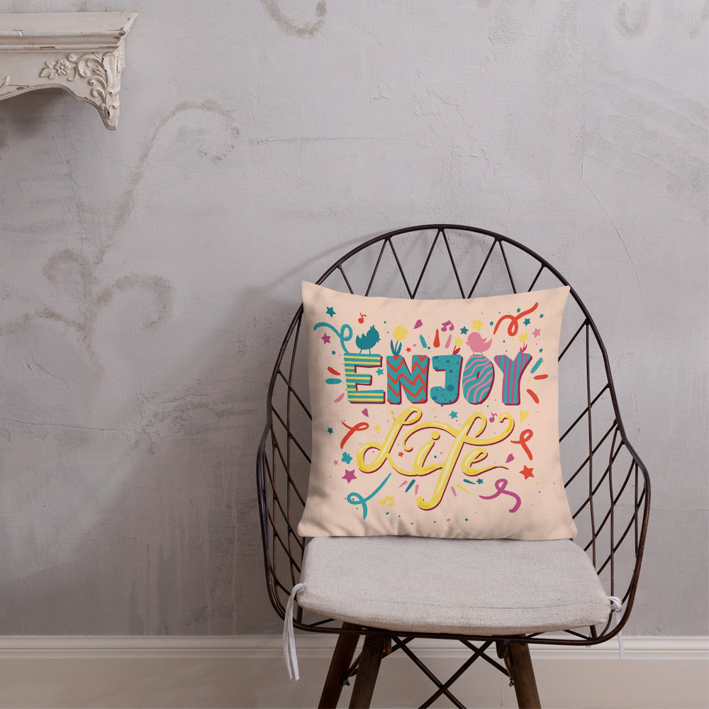 Light up any Room with this Premium Pillow. Enjoy Life!