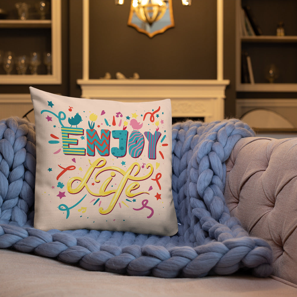 Light up any Room with this Premium Pillow. Enjoy Life!