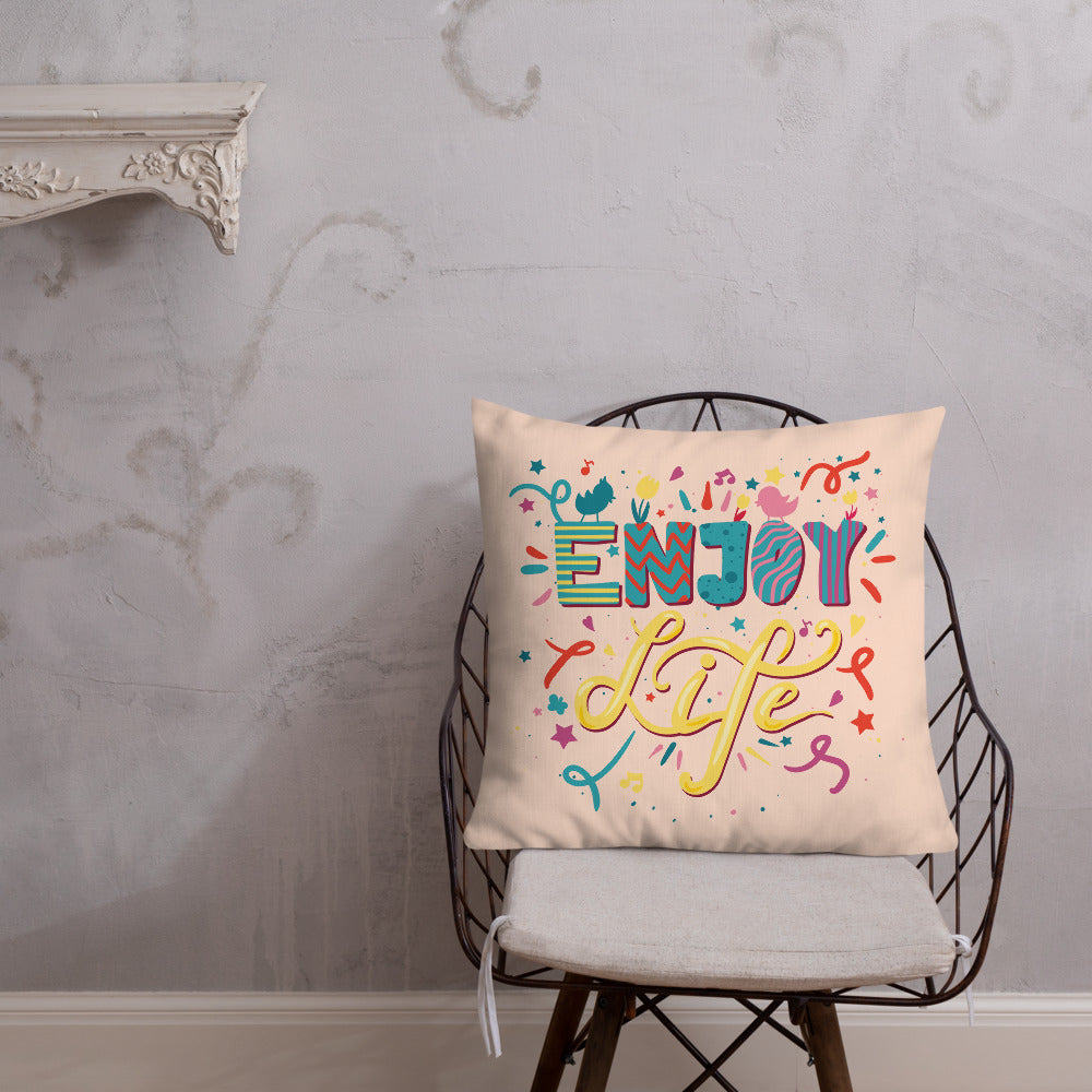 Light up any Room with this Premium Pillow. Enjoy Life!
