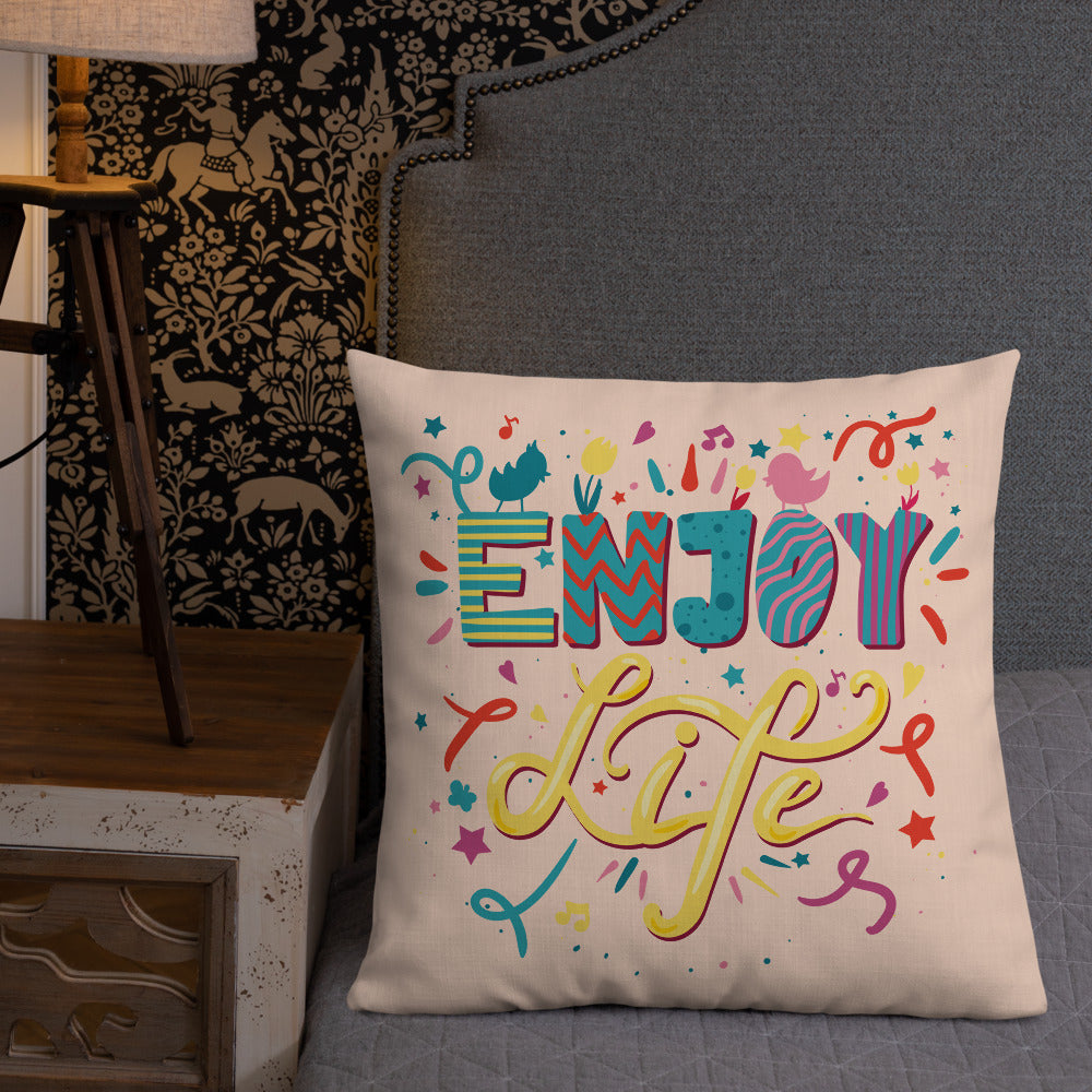 Light up any Room with this Premium Pillow. Enjoy Life!