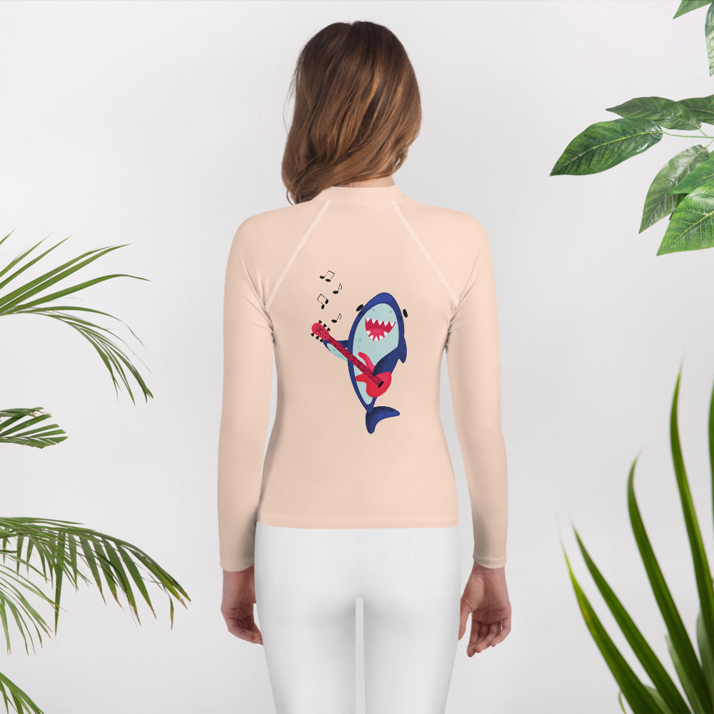 Musical Swim Youth Rash Guard