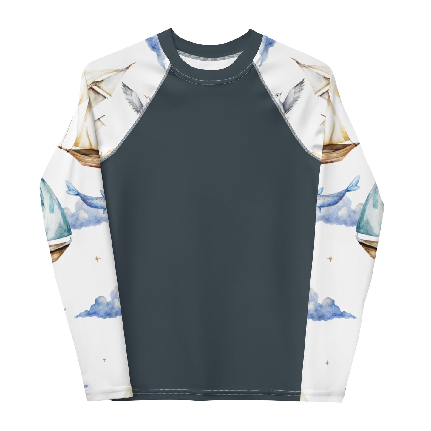 Unisex Youth Rash Guard Sea Adventure