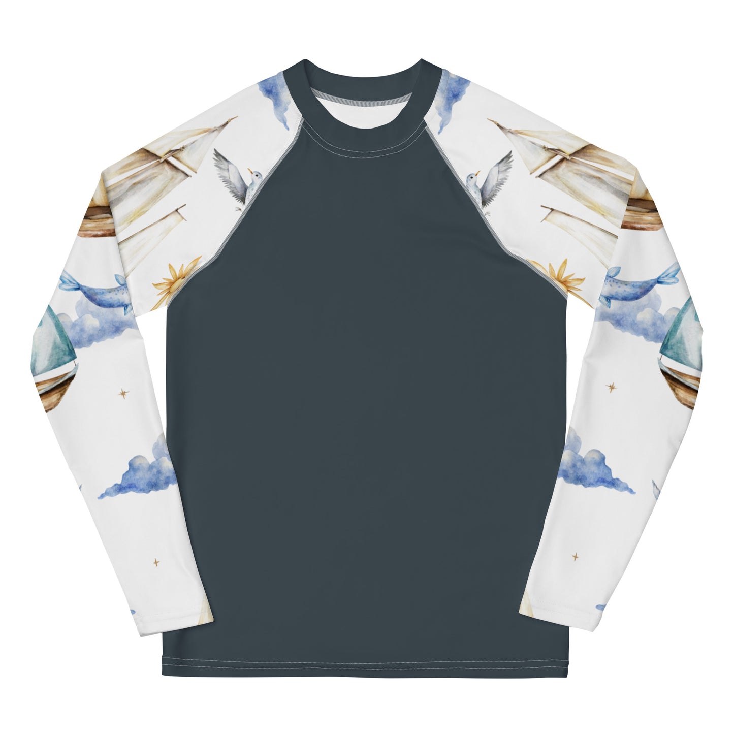 Unisex Youth Rash Guard Sea Adventure