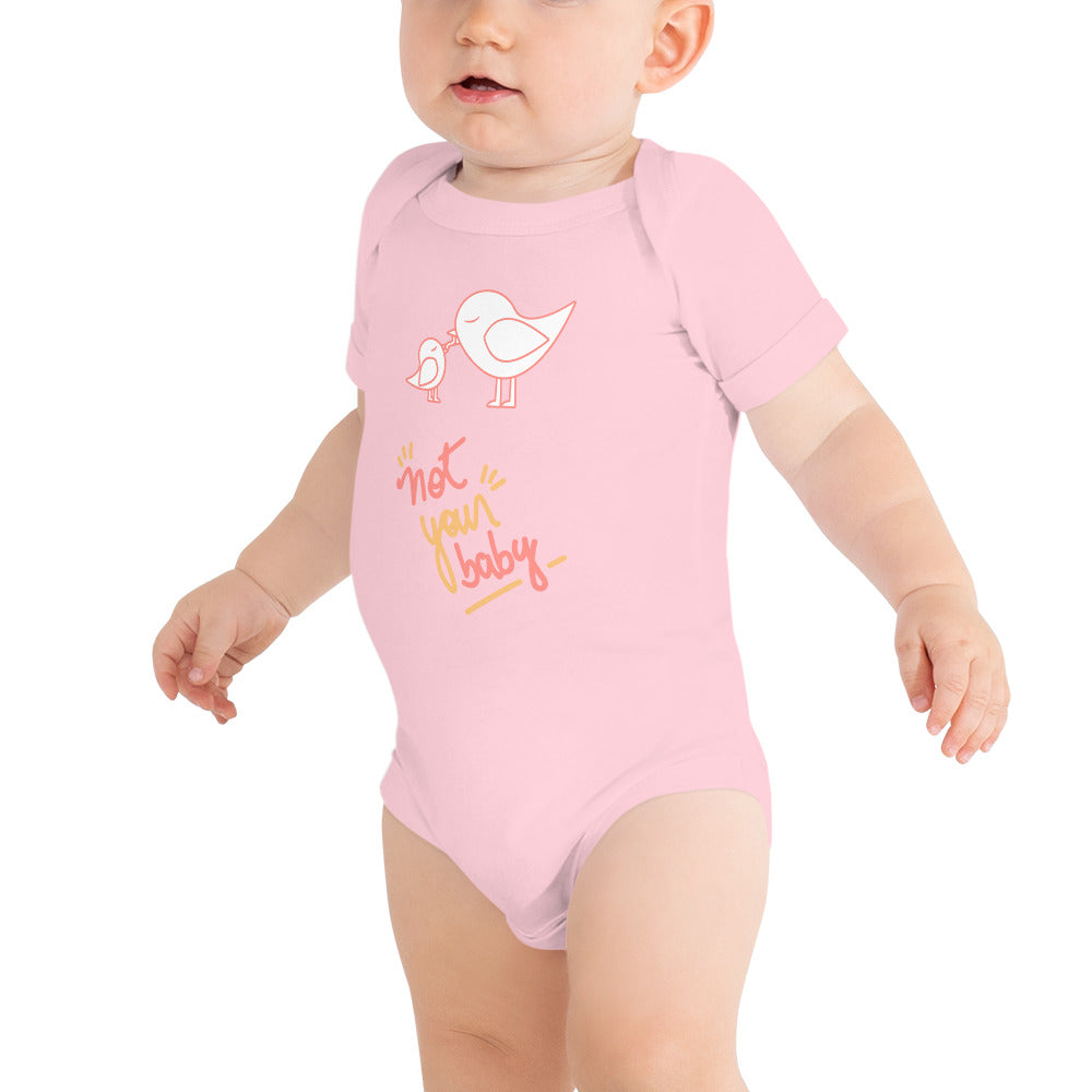 Mother Bird Baby Short Sleeve One Piece