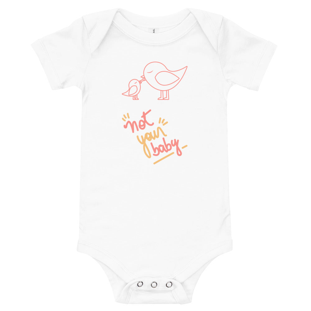 Mother Bird Baby Short Sleeve One Piece