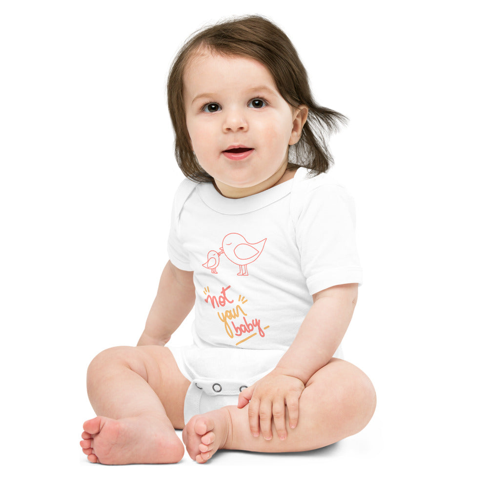 Mother Bird Baby Short Sleeve One Piece