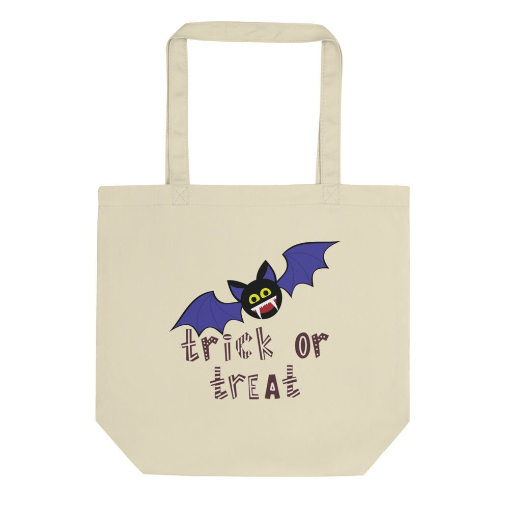 Designer Eco Tote Bag Halloween Bat!