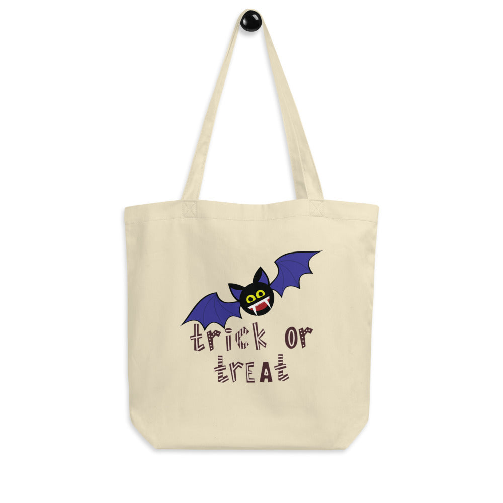 Designer Eco Tote Bag Halloween Bat!