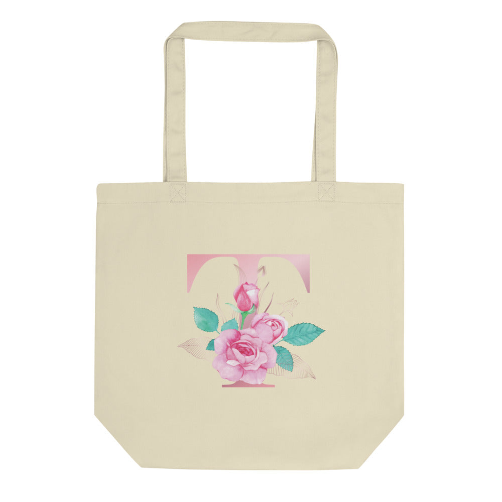 Flowers Clean Minimal Personal Expression Eco Tote Bag