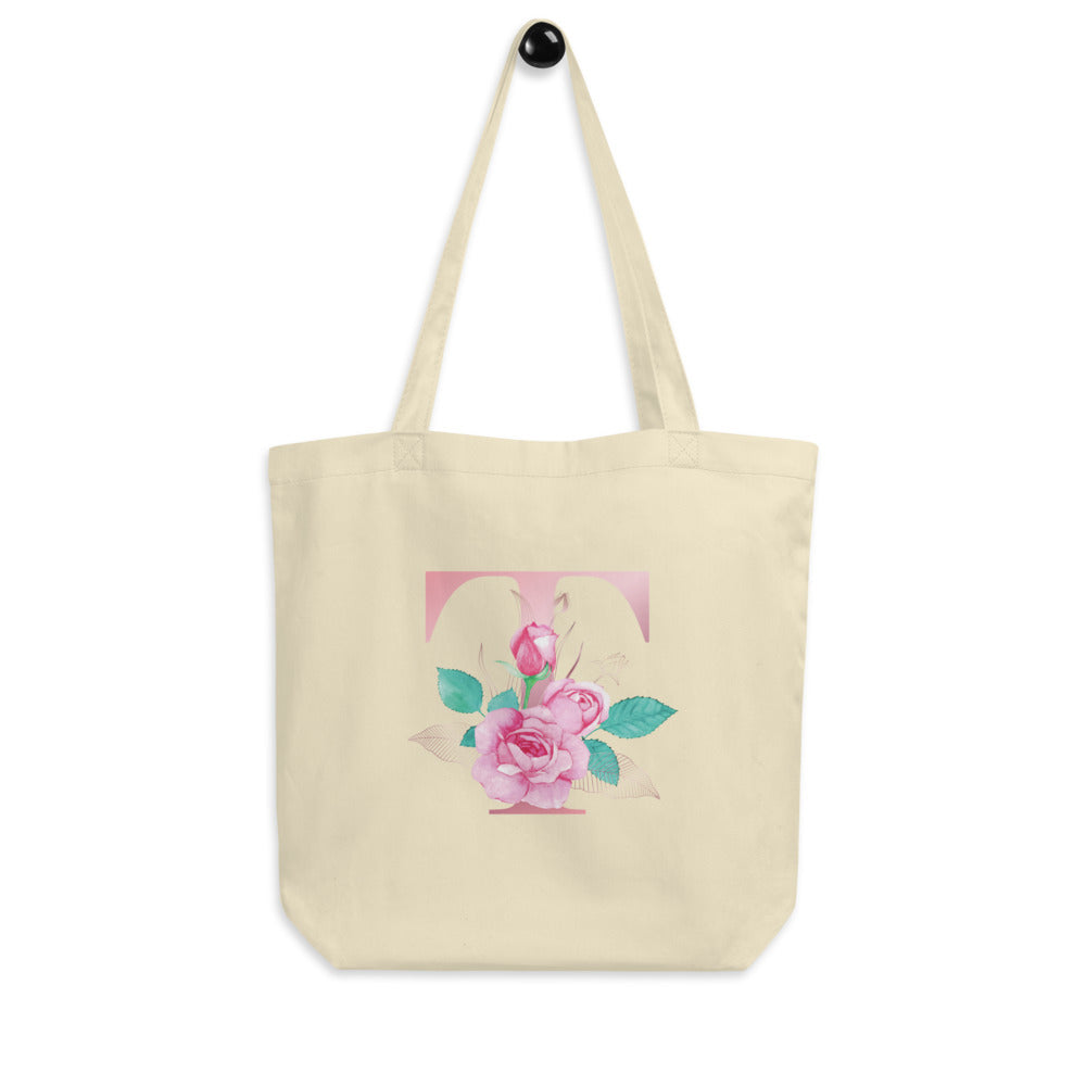 Flowers Clean Minimal Personal Expression Eco Tote Bag