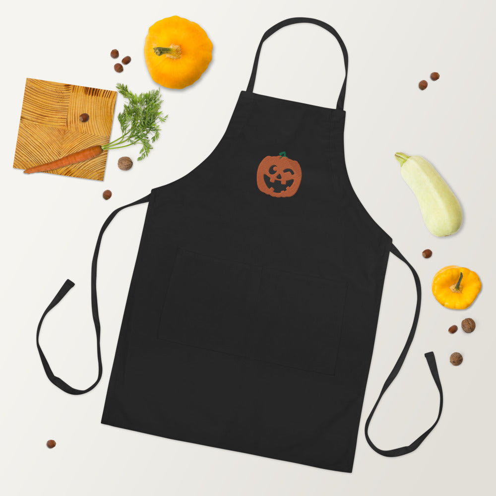 Halloween Embroidered Apron