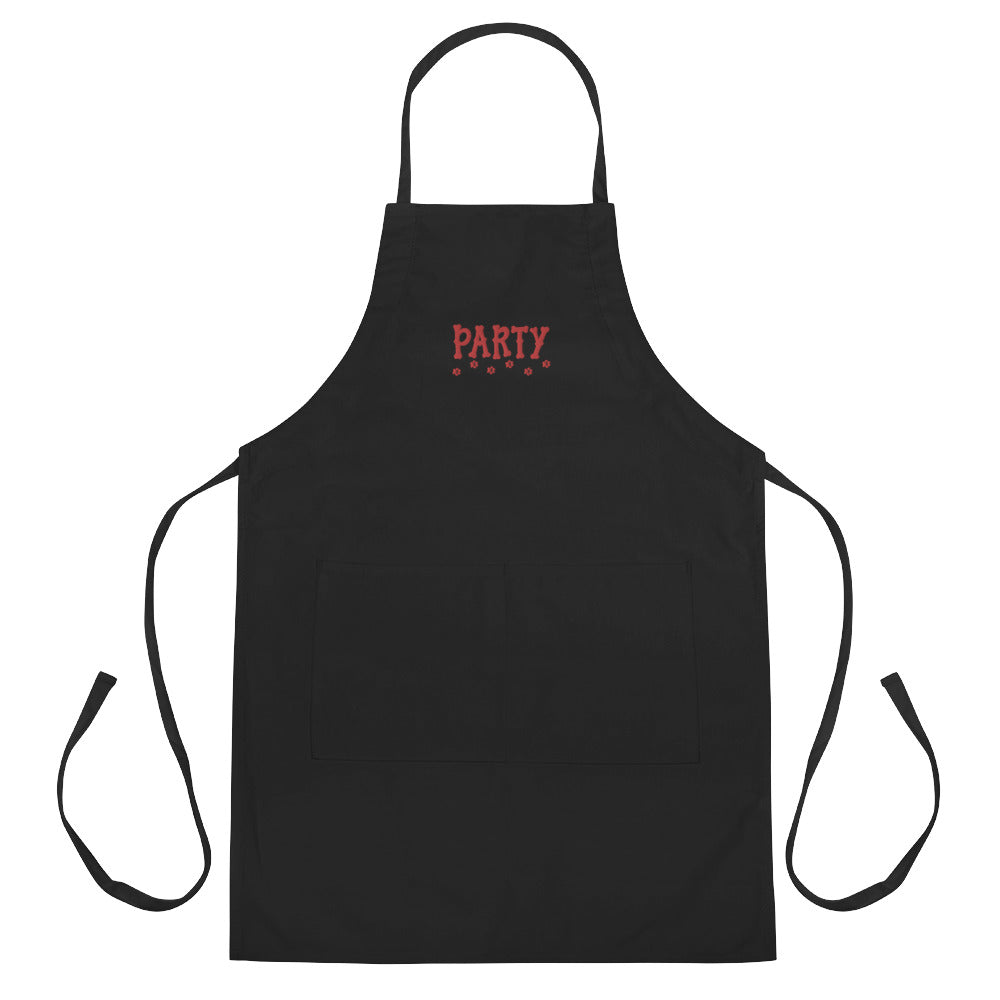 Puppy Adoption Party Unisex Embroidered Apron