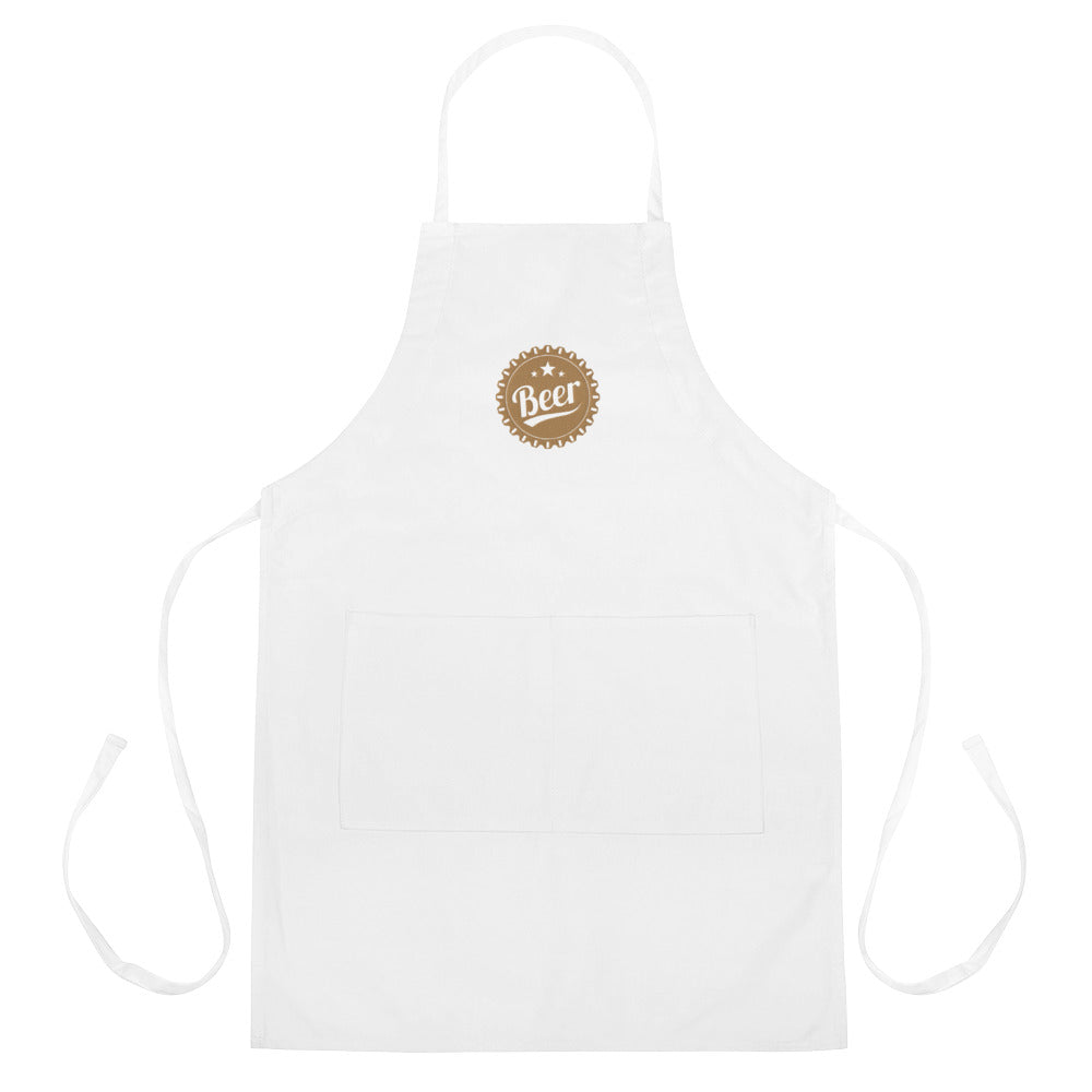 Quality Embroidered Apron Beer Cap Icon