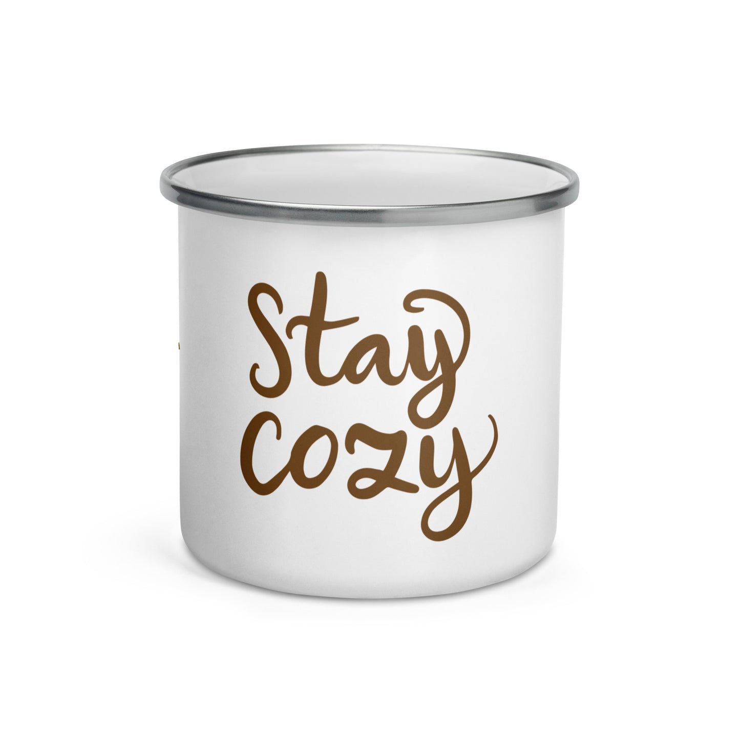 Enamel Mug Gnome's House Stay Cozy