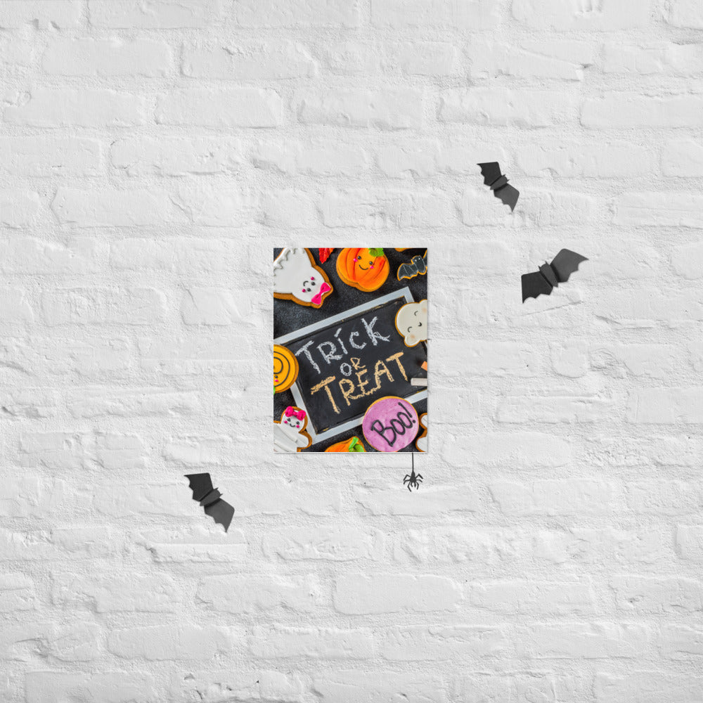 Halloween Poster Gingerbread Cookies!