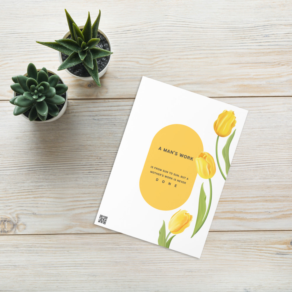 Mother's Day Greeting Card