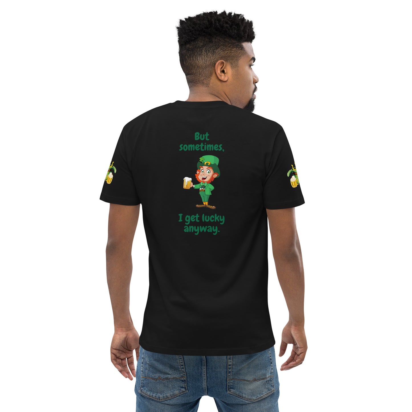 Irish I Were Lucky - Funny Men's St. Patrick's Day T-Shirt