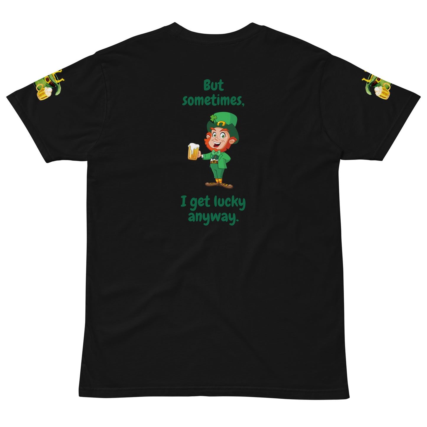 Irish I Were Lucky - Funny Men's St. Patrick's Day T-Shirt