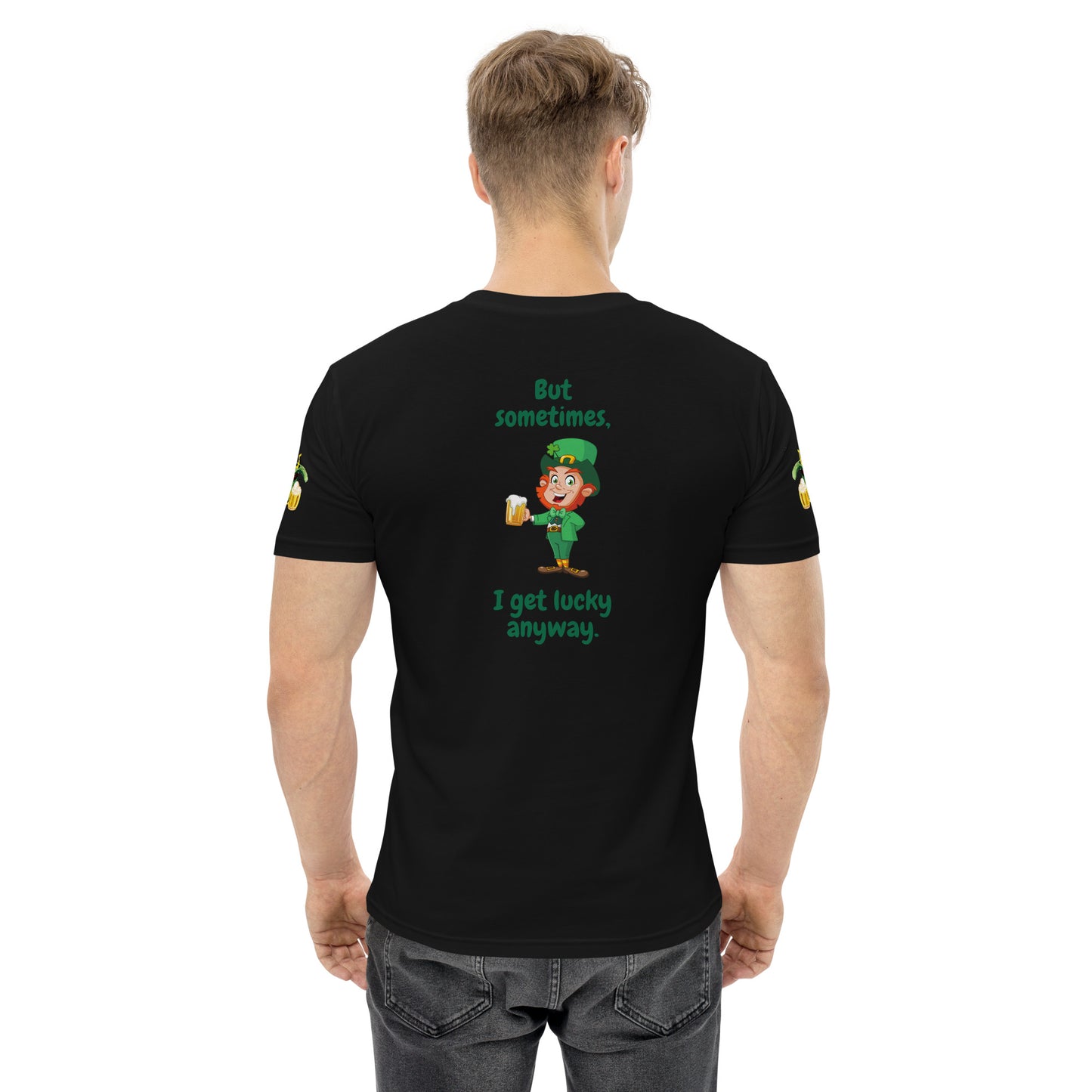 Irish I Were Lucky - Funny Men's St. Patrick's Day T-Shirt