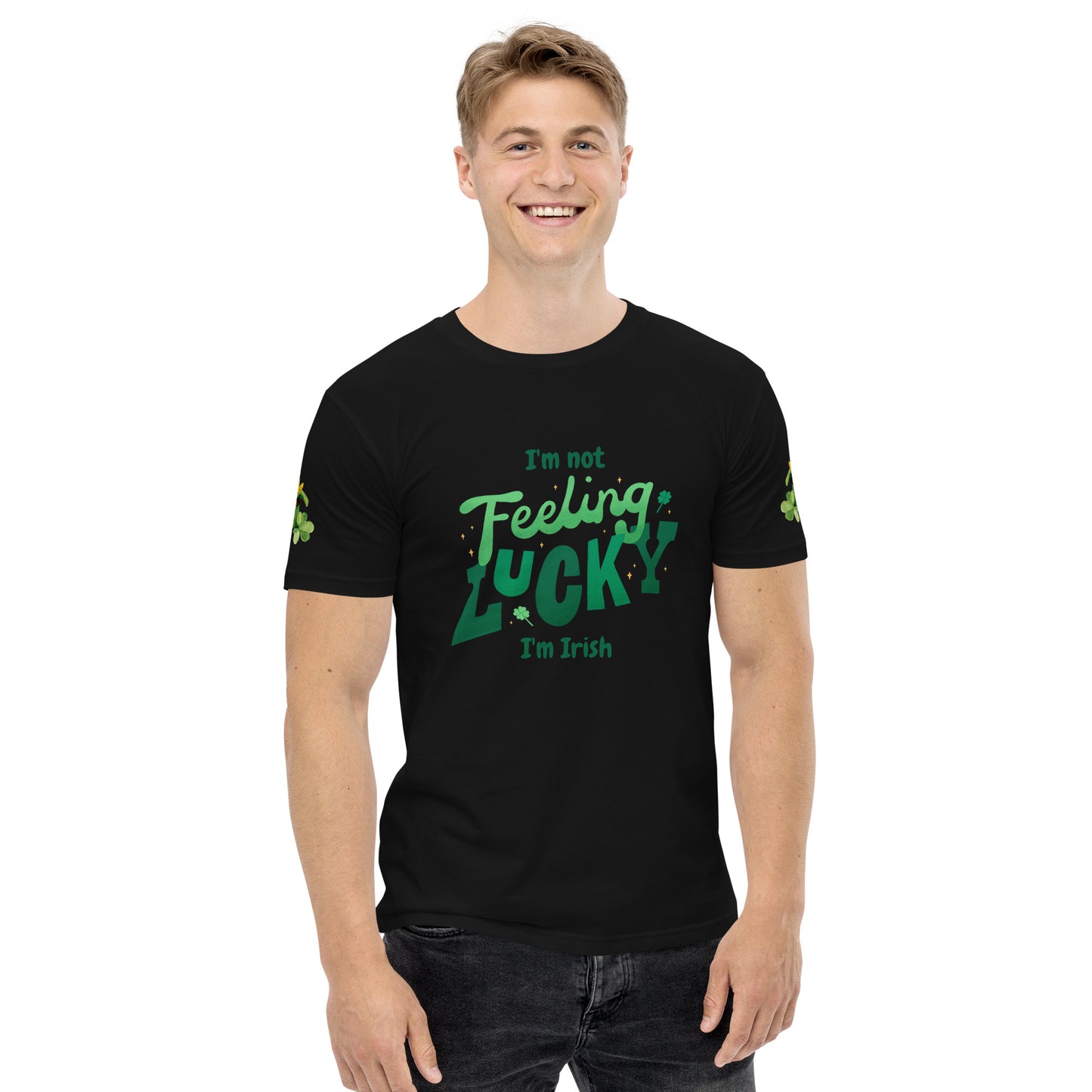 Irish I Were Lucky - Funny Men's St. Patrick's Day T-Shirt