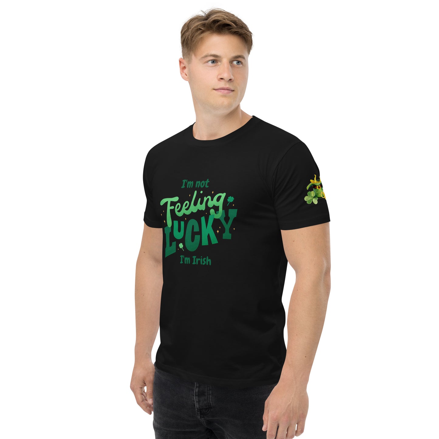 Irish I Were Lucky - Funny Men's St. Patrick's Day T-Shirt