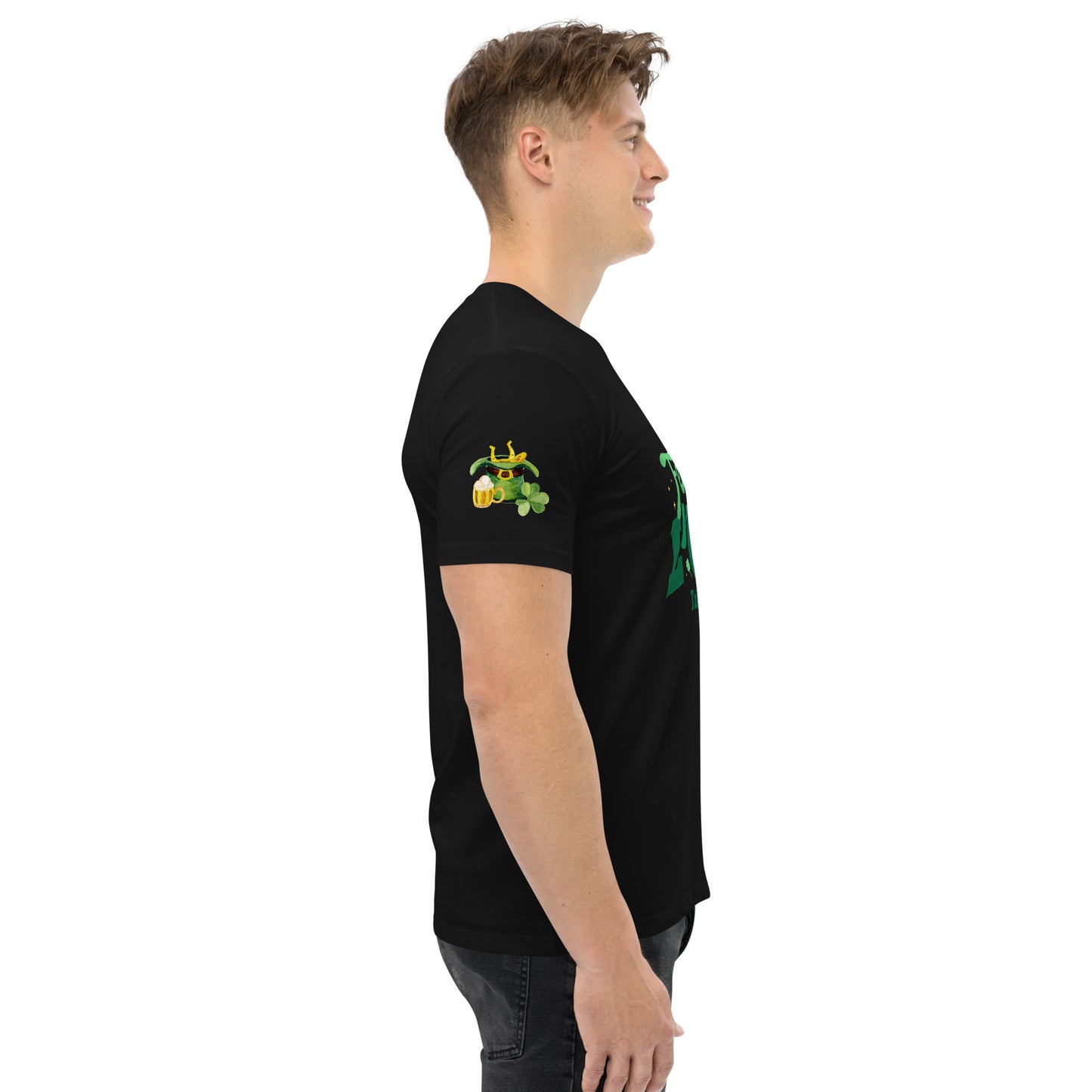 Irish I Were Lucky - Funny Men's St. Patrick's Day T-Shirt
